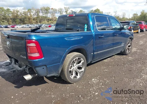 2021 Ram 1500 Limited 4X4 5'7 Box из США, поврежденный, VIN 1C6SRFHT9MN608244